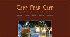 Desktop Screenshot of capefearcafe.net